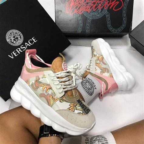 mujer zapatillas versace|zapatos de Versace mujer.